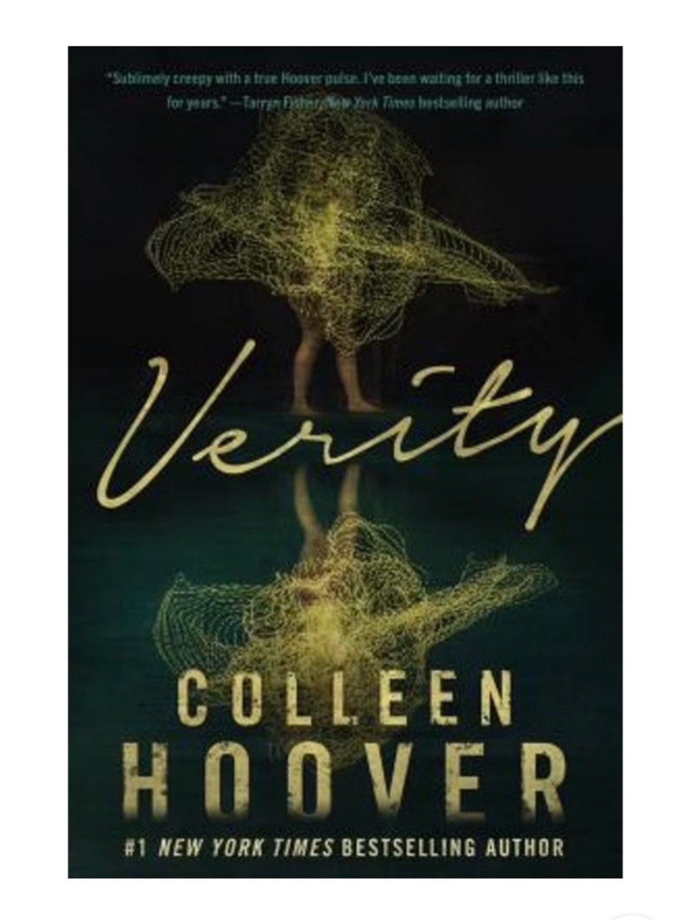 "Verity" A Novel by Colleen Hoover (Paperback) EUC
